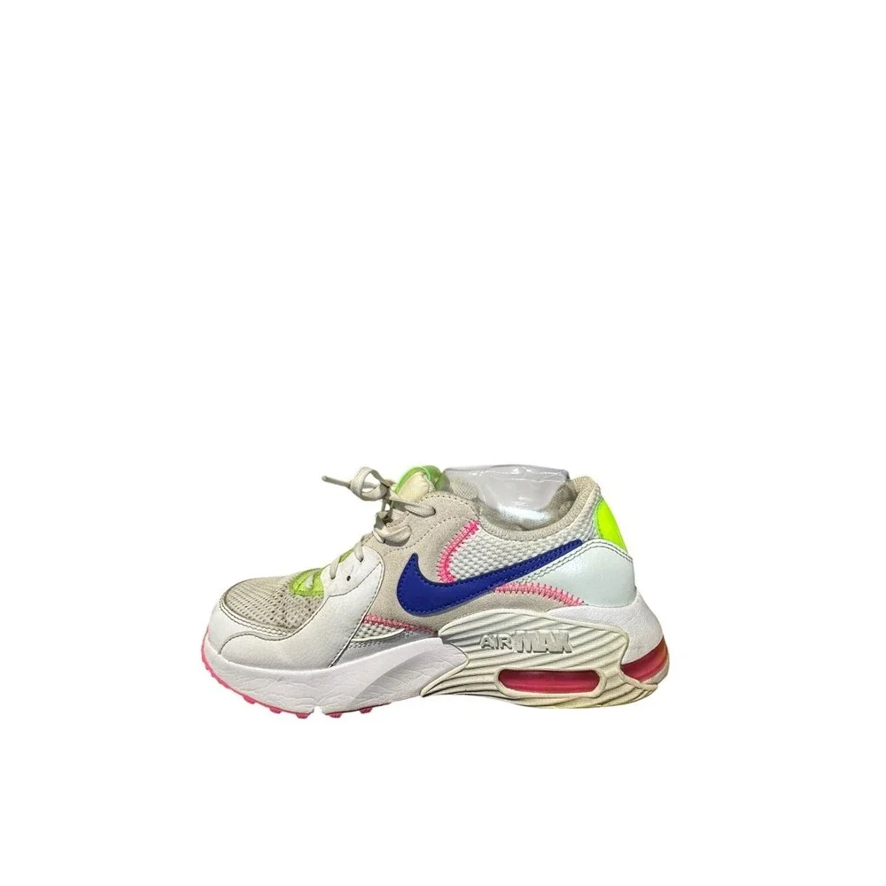 Nike Air Max Excee Lifestyle Shoe Woman’s Size 7 White Indigo Pink 2019 Running